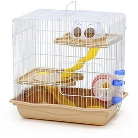 Resim Dayang Oyuncaklı Hamster Kafesi Camel 45x30x45 Cm 