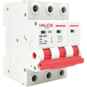 Resim Helios Opto 3x100a 4500ka C Tipi Trifaze W Otomat Hsc-43100 