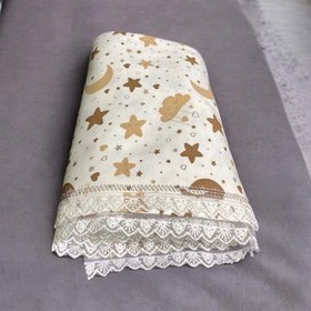 Resim Çift Katlı Kalın Penye Bebek Battaniyesi 