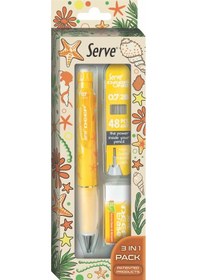Resim Serve Deep Doğa Serisi Okul Seti Hardal Sarısı 
