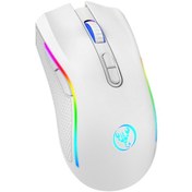 Resim Reedark Hxsj T69 2.4g Kablosuz Mekanik Rgb Oyuncu Mouse Ergonomik Tasarım 650mah Pil Kapasitesi 7 Programlanabilir Düğme 