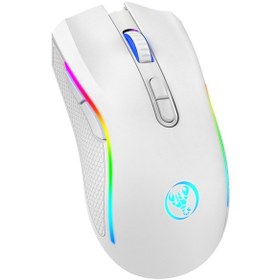 Resim Reedark Hxsj T69 2.4g Kablosuz Mekanik Rgb Oyuncu Mouse Ergonomik Tasarım 650mah Pil Kapasitesi 7 Programlanabilir Düğme 