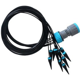 Resim Youmex 10 Başlı 1.6m Su Damlatma Sistemi - Bitki Sulama Otomatik Sulama Cihazı Abs+pp Malzeme 