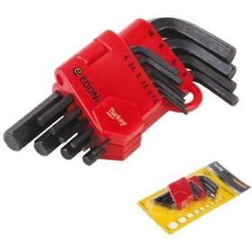 Resim Eco Lounge Edoni 120 Mm 10 Parça Siyah 6 Köşe Alyan Seti 