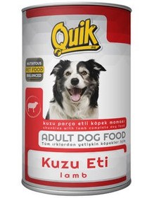 Resim Quik Adult Kuzu Etli Yetişkin Köpek Konservesi 415 Gr 