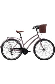 Resim Bisan Serenıty S Kadın Şehir Bisikleti 48CM V 28 Jant 7 Vites Pudra Pembe Siyah 