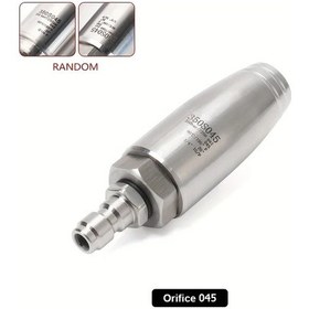 Resim Fochsia 1x045 Diametre Turbin Nozulu Basınçlı Yıkayıcı Nozulu 6si 1 Arada Hızlı Bağlantı 350 Bar 7250 Psı 