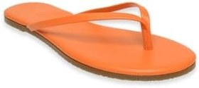 Resim Tkees Tk-2011 Klasik Parmak Arası Turuncu Kadın Terlik 