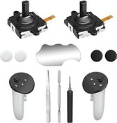 Resim Meta Quest 3 Denetleyici için Joystick Yedek Kiti (10 inç bir arada), LuxiSync Tamir Kiti Aksesuarları Meta Quest 3 Denetleyici için 