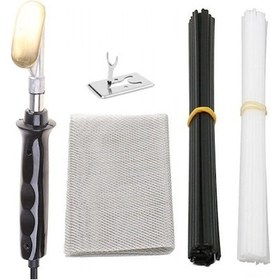 Resim 50w Otomobil Tampon Tamir Seti - Plastik Kaynak Makinesi Ve 40 Çubuk İle Çatlak Onarımı 