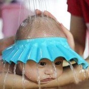 Resim Bebek Banyo Şapkası Mavi 