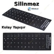 Resim Türkçe Q Klavye Etiketi Notebook Klavye Sticker Laptop Pc Sticker 