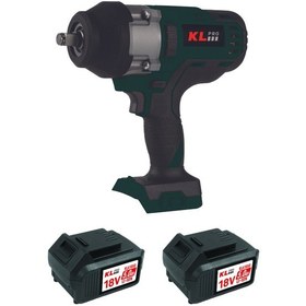 Resim Klpro KLSS18BHX-50 18V/5.0Ah. 800NM Şarjlı Somun Sıkma/Sökme Makinesi 