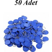 Resim (50 Adet)125 Khz Proximity Anahtarlık, Göstergeç Anahtarlık, Manyetik Anahtarlık 