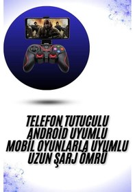 Resim Yeni Nesil X3 Gamepad Android Uyumlu Telefon Tutucu Özellikli Joystick 