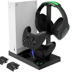 Resim Xbox Series S Soğutucu Göstergeli Fanlı Dock Stand 2 Adet 1400 Mh 