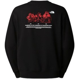 Resim The North Face U Mnt Annıversary Relaxed Crew Swetşört Nf0a8dn6jk31 Siyah 