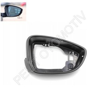 Resim Jetta Sağ Dış Ayna Çerçevesi 1K8857602A (2015-2018) 