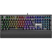 Resim GameBooster G908 Bolt Rainbow Blue Switch Mekanik Gaming Klavye 