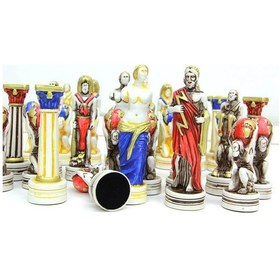 Resim Satranç Taşı Polyester Büyükboy Herkül Dekoratif Hediyelik 