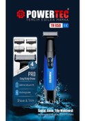 Resim Powertec TR-650 Ense Sakal Vücut Tıraş Makinesi 