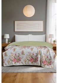 Resim Pierre Cardin Yatak Örtüsü Tek Kişilik Everyday Garden Çok Renkli 