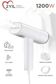 Resim Torima KG3112 Buharlı Kırışık Giderici 1200W Taşınabilir Seyahat Boy Dikey Ütü 