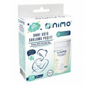 Resim Nimo Süt Saklama Poşeti 20'li 