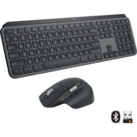 Resim MX Keys For Business Siyah Aydınlatmalı Gelişmiş Kablosuz Klavye ve MX Master 3 Gelişmiş Kablosuz Mouse Seti 