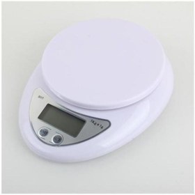 Resim Outdoor Outlet Hazneli Lcd Ekran Hassas Ölçüm Sensörlü 5 Kg Kapasite Dijital Mutfak Terazisi Tartısı 