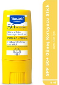 Resim Tüm Aile İçin Spf 50 Çok Yüksek Koruma Faktörlü Güneş Stick 9 Ml 