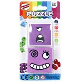 Resim Rubik Emoji Puzzle Mor 