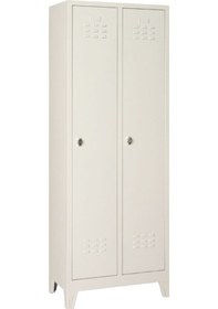 Resim Soyunma Dolabı Metal Ekonomik Gri 