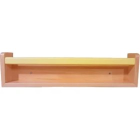 Resim Woodnjoy Duvar Montessori Kitaplık 