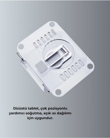 Resim Gld-spt- Çift Eksenli Ayarlanabilir Tablet Destek Standı 