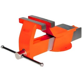 Resim 80 Mm Sabit Tezgah Mengenesi Çelik Ve Demir Gövdeli Dayanıklı Atölye Mengene 