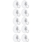 Resim Genel Markalar Vantuzlu Öpücük Askılıklı Kancalı 3 Cm 100 Adet 1 Paket 