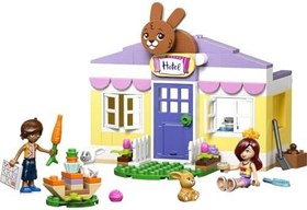 Resim LEGO Friends Heartlake Şehri Tavşan Oteli 42679 - 5 Yaş ve Üzeri Çocuklar için Paisley ve Leo Mini Bebekleri ile 2 Tavşan Figürü İçeren Yaratıcı Oyuncak Yapım Seti, Eğlenceli Hediye Fikri (161 Parça) 