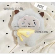 Resim Silver1 Peluş Karikatür Anahtarlık Kolye Küçük Hediye Bebek Kolye Çanta Çekicilik Aksesuarları (Yurt Dışından) 