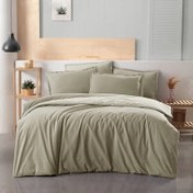 Resim Yatsan Maison Comfy And Cosy 200x220 Bej Nevresim Takımı 