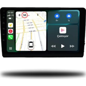 Resim Martechno Peugeot 308 2014-2021 Uyumlu Android Multimedya 6gb Ram 128GB Hafıza 