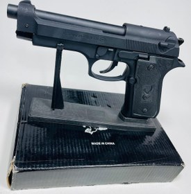 Resim Pietro Beretta Tabanca Çakmak Standlı Kutusunda //Siyahmetal 