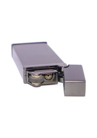 Resim Metal Puro Çakmağı Antrasit - Tek Torch Jet Alev Antrasit 