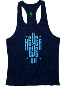 Resim BLUU Ngup Fitness Gym Tank Top Sporcu Atleti 