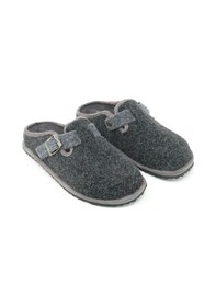 Resim Gezer Kışlık Erkek Fashion Tokalı Ayarlanabilir Keçe Ev Bahçe Terlik Gt5kme.12088.11.2d4.2n Antrasit 