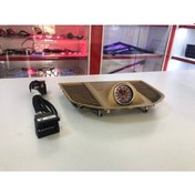 Resim Porsche Macan Uyumlu 2014-2020 Kasa Bej Saat Kırmızı 