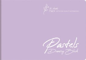 Resim Pastels 17x24 32 Yaprak Plastik Kapak Resim Defteri 4162 Mor 