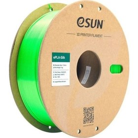 Resim Esun Yeşil Silk Pla Filament 1.75mm. 1kg 