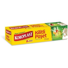 Resim Koroplast 4 ADET Kilitli Poşet Küçük Boy 