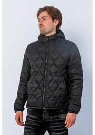 Resim Cekmon Erkek Regular Fit Kışlık Çok Cepli Fermuarlı Kapitone Şişme Mont 001 